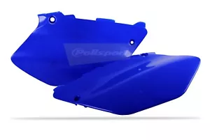 Paneles laterales Yamaha placas numeradas YZ 125 / YZ 250 2002 - 2014 AZUL Motocross - Imagen 1 de 1