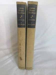 Captain Horatio Hornblower CS Forester Vol 1 and 2 Books 1939 Military Adventur - Picture 1 of 13