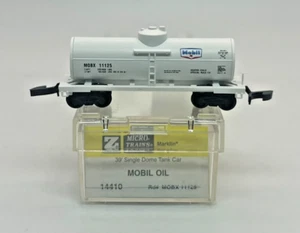 Z Scale Micro-Trains 14410 Mobil Oil Tank Car Original Box - Picture 1 of 8