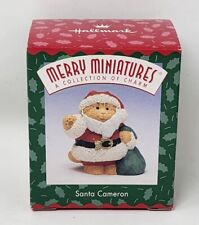 Hallmark Merry Miniatures A Collection Of Charm Santa Cameron 1996