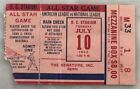 10 juillet 1962 BILLET ALL STAR MATCH MLB D.C. STADE JOHN F KENNEDY PREMIER PITCH