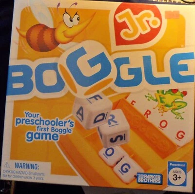 Boggle Jr Vintage Preschool Learning Game Ages 3+ Parker Brothers 2005-fun game - Image 1 of 4