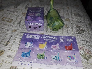 NEW OPENED APHMAU MEEMEOWS PLUSH LITTER 4 CELESTIAL - EMERALD CAT - Picture 1 of 5