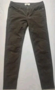 Mountain Khakis Pants Women 0 Petite Brown Corduroy Low Rise Slim Fit 0P - Picture 1 of 6