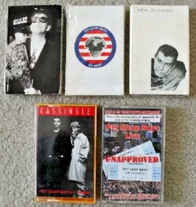 Pet Shop Boys PSB Neil Tennant Chris Lowe Electronica Rare Import Cassingles set - Picture 1 of 5