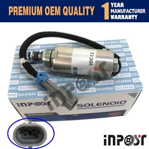 12V 33072 Fuel Shutoff Solenoid For GM Chevy 6.5L DS 1994-2002 - Bild 1 von 5
