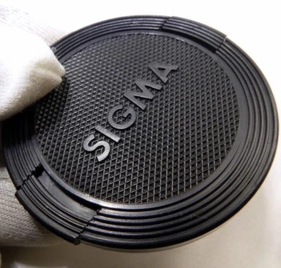 Sigma 52mm Front Lens Cap Snap on type all Black   - Image 1 of 4