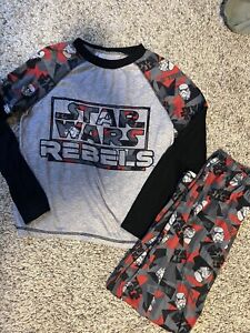 Star Wars Rebels Boys 2 Piece Pajama Set 10-12