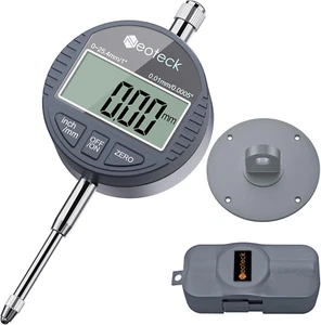 Neoteck DTI Digital Dial Indicator 0.01/0.0005'' Digital Probe Indicator Dial - Picture 1 of 12