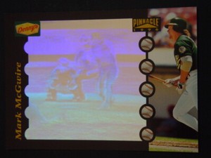 1996 Pinnacle Denny's Hologram 3D Baseball Trading Cards, All Star, Hall of Fame