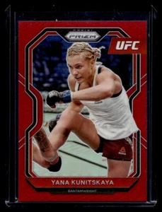 2021 Panini Prizm UFC #83 Yana Kunitskaya Red Refractor Card /275 - Picture 1 of 2