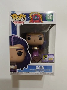 SDCC 2023 FUNKO EXCLUSIVE CAPTAIN PLANET DIAMOND GAIA POP #1293 LE 2000 PIECES - Picture 1 of 6