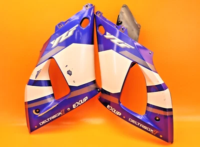 Carenado lateral izquierdo derecho Yamaha YZF R1 2000-2001 panel de plástico Foto 1 de 4