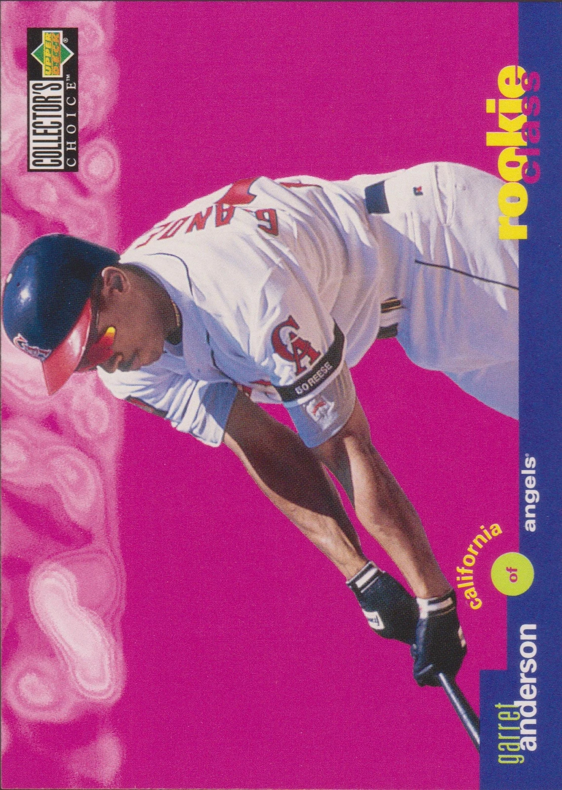 Garret Anderson 1995  Collector's Choice # 23 California Angels Rookie RC
