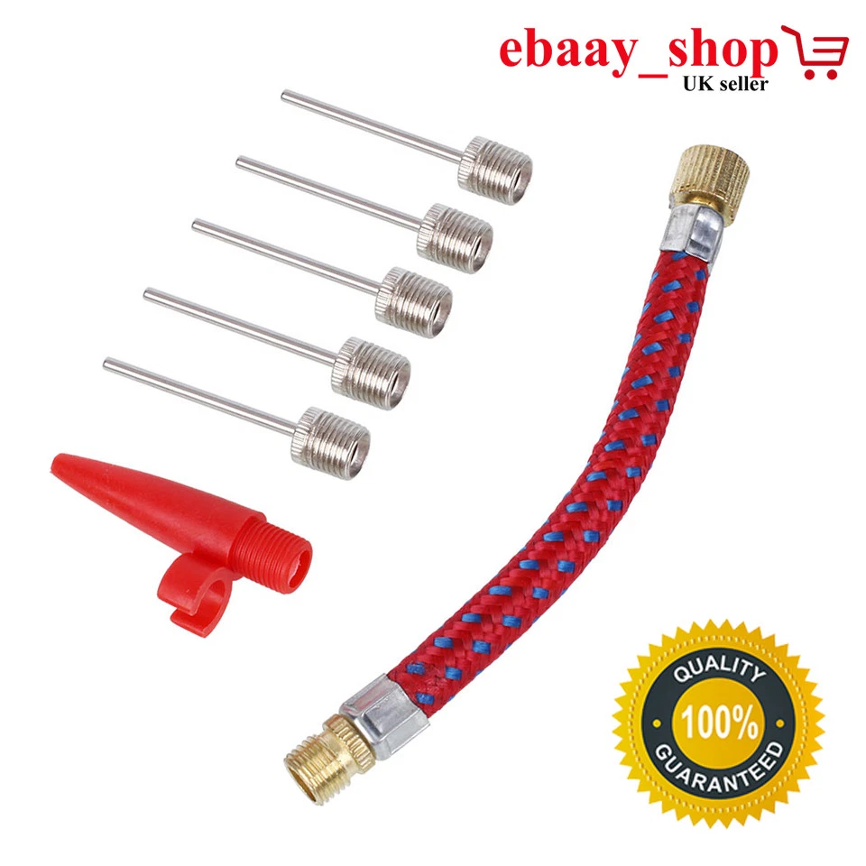 Ball aufblasbare Pumpe Nadel Fußball Basketball Fußball Vale Adapter Air Pin UK