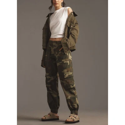 Pantalones cargo Sanctuary 'Cyber' de algodón verde talla M Foto 1 de 4