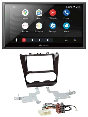 Pioneer USB 2DIN DAB MP3 Bluetooth Autoradio für Subaru Forester ab 2015 - Bild 1 von 4