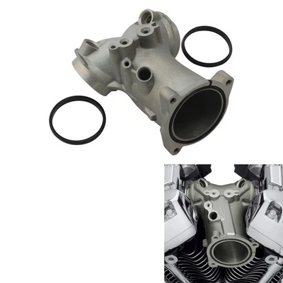 Colector de admisión de motor M8 55 mm apto para Harley Touring Street Glide 2017-up Foto 1 de 4