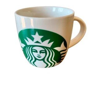 Taza de café Starbucks 2017 clásica blanca verde sirena logotipo 14 oz grande - Imagen 1 de 10