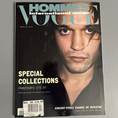 Vogue Hommes Intl. Mode Spring Summer 1997 Vincent Perez Helmut Lang Nick Knight - Image 1 of 4