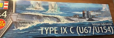 Revell 05166 German Submarine Type IX C (U67 / U157) - Bausatz im Maßstab 1:72 - Bild 1 von 4