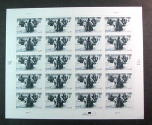 Hoja de estampillas de Estados Unidos Scott# 3803 Memorial de veteranos de la Guerra de Corea 2003 MNH H376 - Imagen 1 de 1