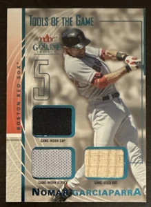 Nomar Garciaparra🔥2004 Fleer Original Tools o/t Spiel Triple Relics #TGT-NG 70/75 - Bild 1 von 2
