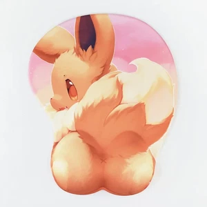 3D Mouse Pad, Eevee - 3D Butt Mouse Pad, Pokemon Mouse Pad, Anime Gift Mouse Pad - Picture 1 of 2
