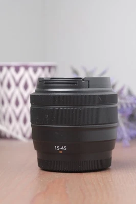 Fujifilm Fujinon XC 15-45mm f/3.5-5.6 XC OIS PZ Zoom Lens - Black With Caps - Image 1 of 4