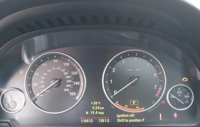 Grupo de medidores de velocímetro 535i OE 2011-2011 116 k millas BMW Foto 1 de 4