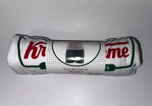 Krispy Kreme Blanco Camiseta sin Mangas Verde Pantalones Cortos Conjunto de Salón Mujer Talla Pequeña Muy Raro - Imagen 1 de 6