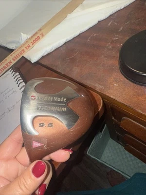 TaylorMade Titanium 9.5° Driver Graphite Bubble Shaft S-Flex 90 Plus RH - Image 1 of 4