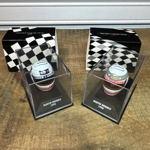PAULS model art MINICHAMPS DIE CAST HELMETS F1 MARTIN BRUNDLE 1996 signed helmet - Picture 1 of 7