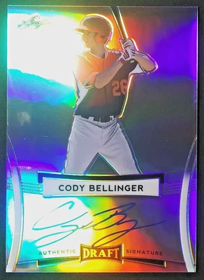 2017 Leaf Metal Draft Rookie Autographs Rainbow #BA-CB1 Cody Bellinger RC SP NYY - Image 1 of 4