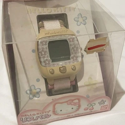 Reloj Hello Kitty Rispal Retro Kitty Sanrio Juguete Elegante Sin Usar Raro Foto 1 de 3