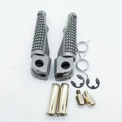 Reposapiés delantero para Kawasaki ZR800 Z800 13-2016 Z750R 2011-2012 plateado Foto 1 de 4