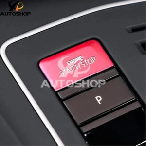 Red Color Aluminum Alloy Car Interior Start Button Cover Sticker For Golf 8 20+ - Imagen 1 de 5