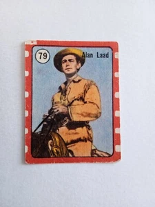 FIGURINA NANNINA ANNI '50 WEST ALAN LAAD n 79 - Bild 1 von 2