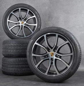 Original Porsche Felgen Cayenne Coupé 21 Zoll 9Y0044641 Sommerräder Sommerreifen - Bild 1 von 6