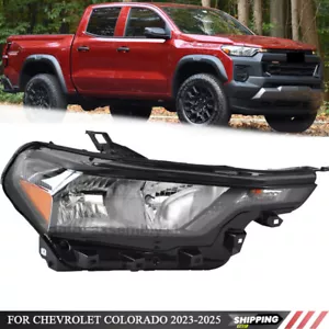 Conjunto de lámpara de faro halógeno pasajero derecho para Chevrolet Colorado 2023-2025 - Imagen 1 de 10