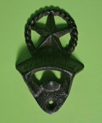 Nuevo abridor de botellas de pared Lone Star de 3 1/2" de ancho por 4 1/2 de alto nuevo #Z272 Foto 1 de 2