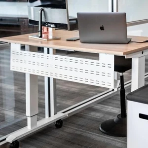 Stand Up Desk / Under Desk Cable Management Tray Horizontal SUD-MOD-48-WH - Picture 1 of 3