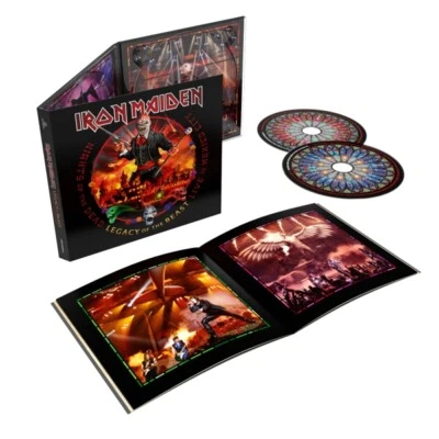 IRON MAIDEN - NIGHTS OF THE DEAD,LEGACY OF THE BEAST:LIVE DIGIPACK 2 CD NEU - Bild 1 von 2