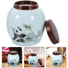 Ceramic Panda Food Storage Jar with Airtight Lid - 220ml