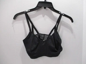 Btemptd Sports Bra Womens Small Black Wireless Pullover Solid Polyester - Picture 1 of 10