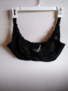 Bodyform Bra Women's Size 38D Black Lace Underwire Nwot - Picture 1 of 7