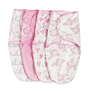 Baby Swaddle, Swaddle Blanket, Swaddle Sack, Organic Nursery Swaddling Pink - Picture 1 of 7