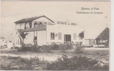 MARINA DI PISA - PISA RISTORANTE LA GORGONA ANIMATA 1907 BELLA !