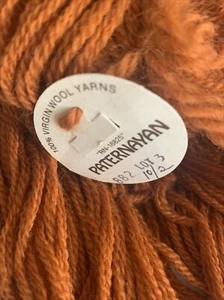 Hilo Paternayan 100 % lana virgen 3 capas 4 oz cortes de mango aguja años 800 - Imagen 1 de 8