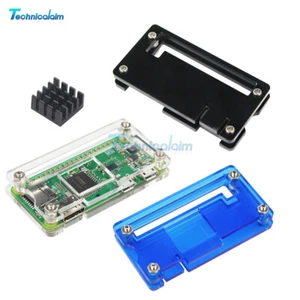 Acrylic Protector Shell Enclosure Case w/ Heat Sink for Raspberry Pi RPi Zero - Bild 1 von 14